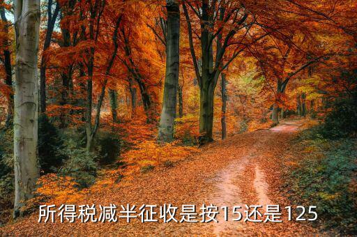 企業(yè)所得稅減半征稅是什么減半，技術(shù)轉(zhuǎn)讓收入減半征收企業(yè)所得稅 減的是收入還是稅率