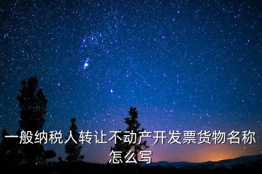 銷售不動產(chǎn)開票名稱寫什么，銷售不動產(chǎn)增值稅普通發(fā)票怎樣填寫