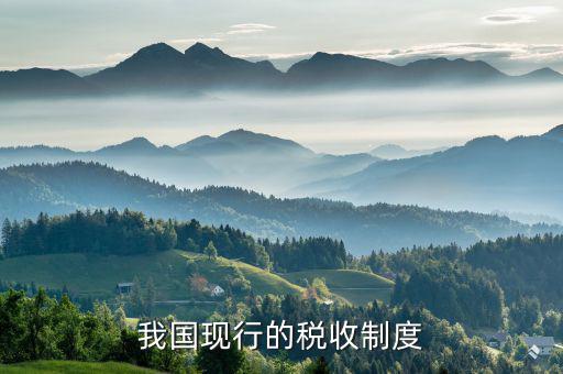 中國的稅收制度是什么，中國的稅收制度是什么