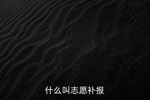 什么叫補(bǔ)申報，什么叫補(bǔ)充申報