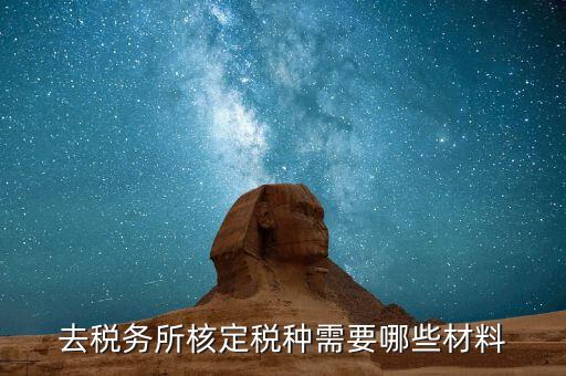 國(guó)稅票種核定需要什么，哪些情況下要進(jìn)行國(guó)稅票種核定