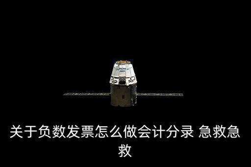 關于負數(shù)發(fā)票怎么做會計分錄 急救急救