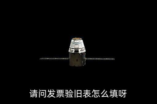 請問發(fā)票驗(yàn)舊表怎么填呀