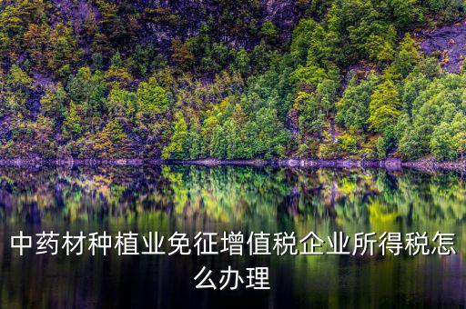 代開(kāi)的免稅中藥材如何抵扣，中藥材進(jìn)項(xiàng)抵扣