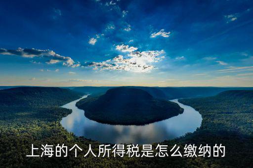 上海個人所得稅如何繳納，上海個人所得稅的繳納急