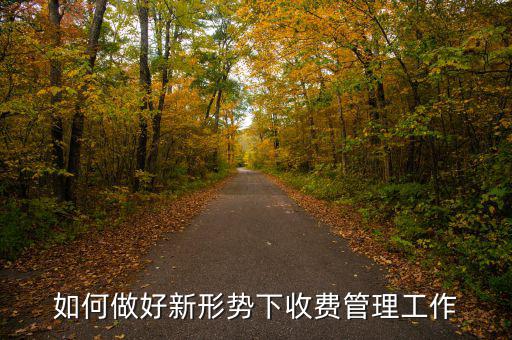 如何搞好征費(fèi)管理工作，如何做好新形勢(shì)下收費(fèi)管理工作