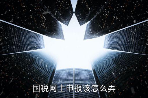 代扣代繳國(guó)稅如何申報(bào)，國(guó)稅網(wǎng)上申報(bào)該怎么弄