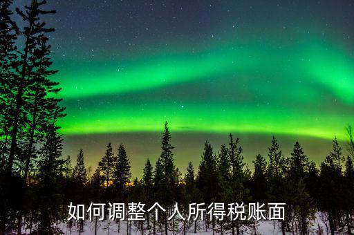 申報個人所得稅與實算相差4分如何憑證調(diào)整，所得稅賬上與申報的數(shù) 不一樣怎么調(diào)