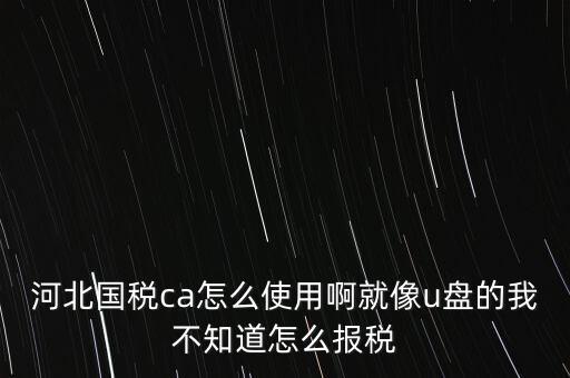 用河北云辦稅廳如何報稅，我是新手如何使用河北地稅網(wǎng)網(wǎng)上報稅知道的老師請告知謝了