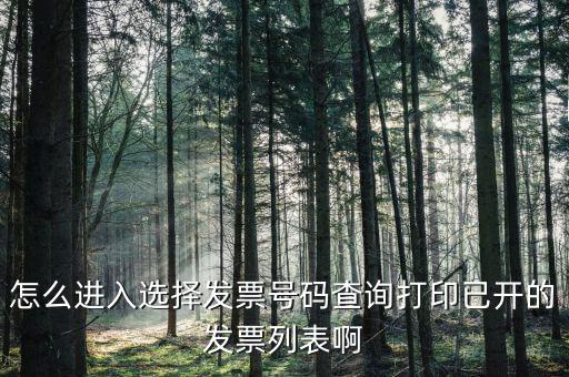 如何根據(jù)發(fā)票號(hào)碼查詢(xún)，如何通過(guò)發(fā)票代碼和號(hào)碼查詢(xún)發(fā)票具體信息