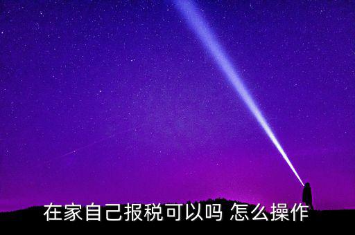如何自行申報(bào)納稅，在家自己報(bào)稅可以嗎 怎么操作