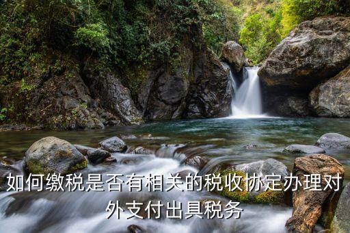 如何查詢是否有稅收協(xié)定，如何繳稅是否有相關(guān)的稅收協(xié)定辦理對(duì)外支付出具稅務(wù)