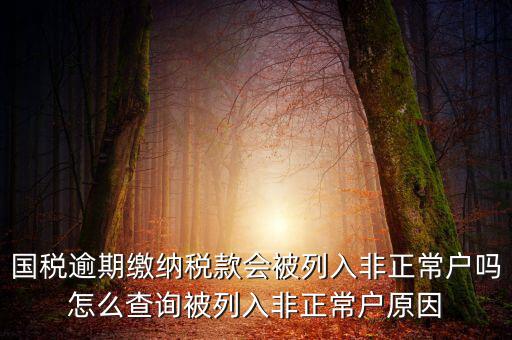 如何查詢非正常戶吉林，怎么查地稅非正戶解除與否