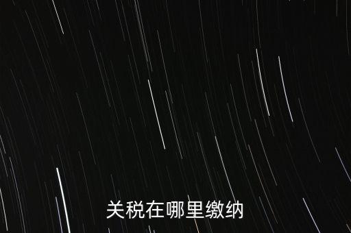 如何用微信青島交關(guān)稅，關(guān)稅在哪里繳納