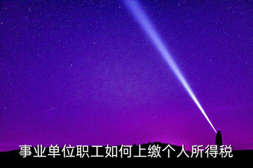 事業(yè)單位如何補繳個稅，事業(yè)單位補發(fā)工資個人所得稅如何繳納