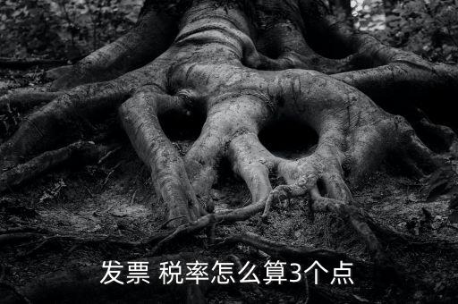 3稅率怎么算,三分稅計算:不含稅金額×3%，即稅率為3%