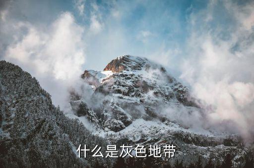 什么是項(xiàng)目的灰色地帶，什么是灰色地帶