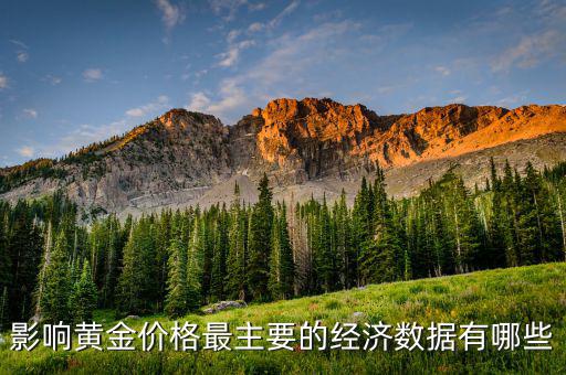 什么數(shù)據(jù)會影響黃金，影響黃金價格最主要的經(jīng)濟數(shù)據(jù)有哪些