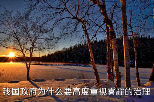 為什么要主動出擊治理霧霾，國家為何花大力氣整治霧霾天氣