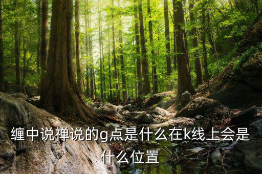 股票g點(diǎn)什么意思，纏中說(shuō)禪說(shuō)的g點(diǎn)是什么在k線上會(huì)是什么位置