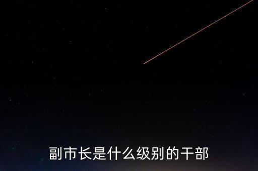 重慶市副市長(zhǎng)是什么級(jí)別，重慶副市長(zhǎng)是什么級(jí)別