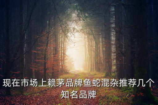 賴茅酒牌子為什么亂，現(xiàn)在市場上賴茅品牌魚蛇混雜推薦幾個知名品牌