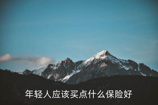 年輕人適合買什么保險，青少年買什么保險好