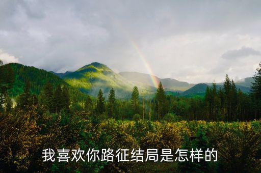 我喜歡你路征結局是怎樣的