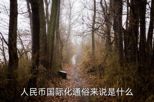 什么是人民幣國際化，人民幣國際化通俗來說是什么