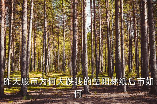 岳陽(yáng)林紙為什么停牌，誰(shuí)能告訴我這是怎么回事是停牌了嗎
