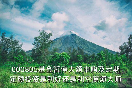 001815基金為什么暫停，001719基金為什么暫停申購(gòu)