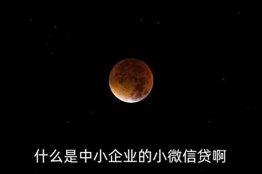 小微借貸是什么，小薇在貸款中是什么意思