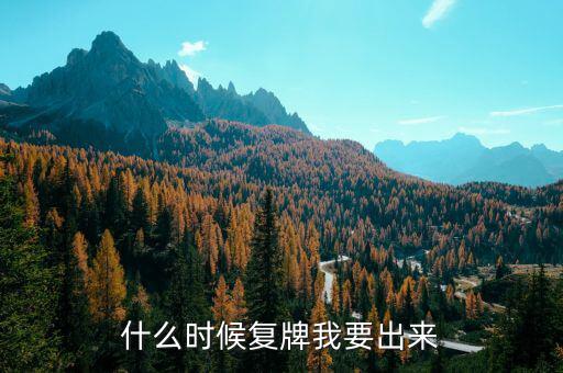 廣晟有色什么時(shí)候復(fù)牌，廣晟有色股票