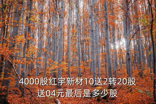 紅宇新材為什么從40塊到12塊，雙塔股票為什么由40元跌到12元