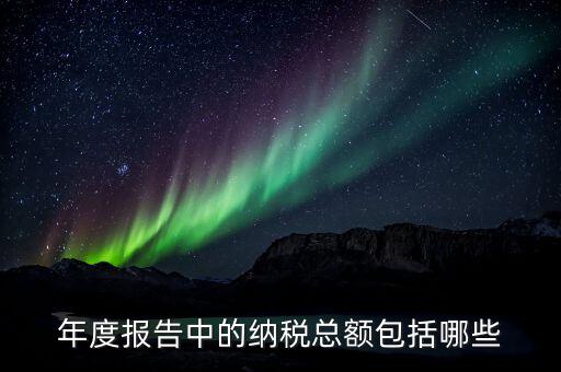 年完稅額是什么，稅后年薪中的稅具體是指什么稅