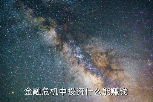 金融危機(jī)投資什么好，金融危機(jī)中投資什么能賺錢