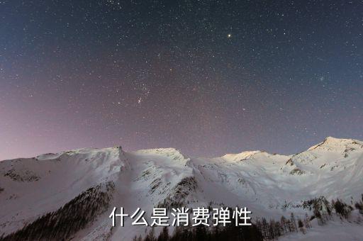 什么是消費(fèi)彈性，什么是消費(fèi)彈性