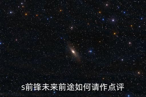 s前鋒做什么產業(yè)，s前鋒未來前途如何請作點評