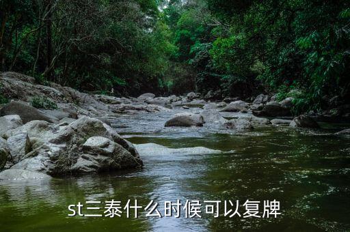 st三維什么時(shí)候復(fù)盤，ST方向什么時(shí)候復(fù)盤