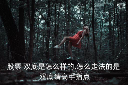 股票 雙底是怎么樣的,怎么走法的是 雙底請高手指點(diǎn)