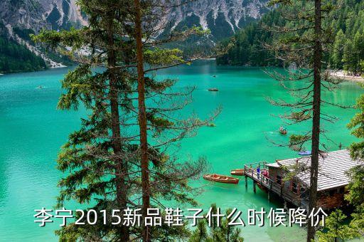 李寧鞋一般什么時候降價，李寧2015新品鞋子什么時候降價
