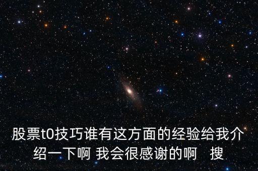 1操0的有什么技巧，股票t0技巧誰有這方面的經(jīng)驗(yàn)給我介紹一下啊 我會(huì)很感謝的啊   搜