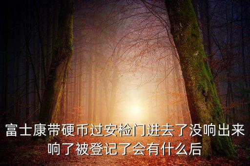 富士康警告有什么影響，富士康帶硬幣過安檢門進(jìn)去了沒響出來響了被登記了會有什么后