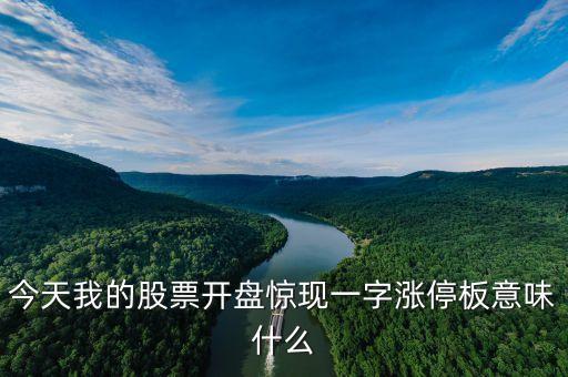 一字板漲停是什么意思，股票放量一字漲停板是怎么回事