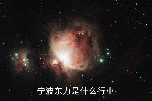 寧波東力是什么股，這個(gè)叫什么股