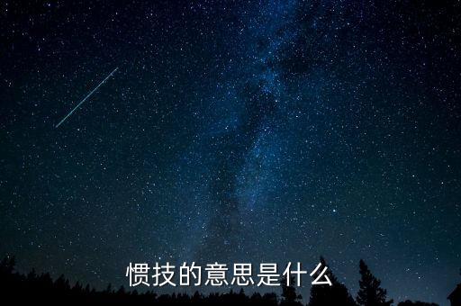 svxy是什么，慣技的意思是什么