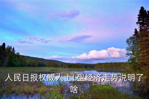 l型走勢是什么意思，中國經(jīng)濟(jì)將呈l型走勢是什么意思