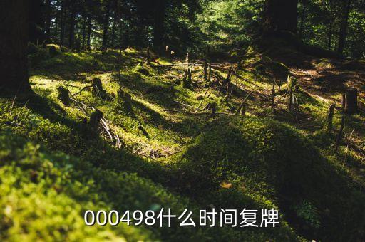 漢鼎股份什么時(shí)候復(fù)牌，000498什么時(shí)間復(fù)牌
