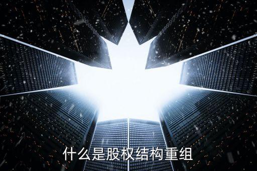 什么是結(jié)構(gòu)性重組，什么是股權(quán)結(jié)構(gòu)重組