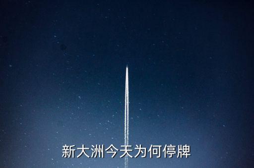 新大州a什么時(shí)候復(fù)牌，公告出來了請(qǐng)懂行的解釋一下什么時(shí)候可以復(fù)牌